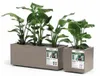 EURO3PLAST Kübel GREENER KEBE 40 cm taupe Produktbild-Vorschau 2