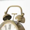 Tischuhr Orleans Material Metall Hellbraun H 13cm Produktbild-Vorschau 6