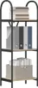vidaXL Bücherregal 3 Ebenen 40 x 30 x 109 cm Holzwerkstoff Produktbild-Vorschau 3