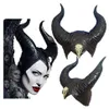 Halloween Kostüm Damen Königin Hörner Helm Cosplay Produktbild-Vorschau 1