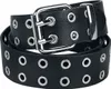 Rock Rebel by EMP Uni schwarzer Gürtel mit Lochnieten Produktbild-Vorschau 1