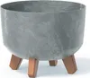 nabbi Plastový květináč na nožičkách DGRL240E 23,8 cm - Náhled obrázku produktu 1