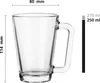 Glasmark KROSNO 250ml Set von 6 Gläser set Glasbecher Produktbild-Vorschau 2