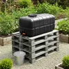 Réservoir d'eau Garronda, 150 litres, avec couvercle. Voir les images du produit 6