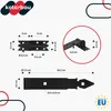 KOTARBAU® Ladenband 300 mm 2 St. mit Kloben Torband Türband Produktbild-Vorschau 3