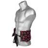 Kirschkernkissen 7-Kammer mit Band, 65x15 cherry-black - Produktbild-Vorschau 4