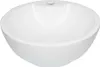 A white ceramic sink on a white background. Produktbild-Vorschau