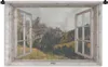 MuchoWow® Wandteppich Wandbehang Aussicht - Wald - Herbst Produktbild-Vorschau 1