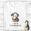 Mr. & Mrs. Panda Kleinkinder T-Shirt Hund Entspannen 7-8 Produktbild-Vorschau 2
