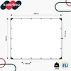 KOTARBAU® Plane mit Ösen 120 g/m2 Transparent 4x5 m Produktbild-Vorschau 3