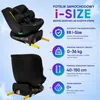 KidsZone autosedačka 0–36 kg s ISOFIX, otočná o 360° – pre Náhľad obrázku produktu 5