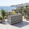 tectake® Auflagenbox Kuusamo 116 x 54 x 64 cm Produktbild-Vorschau 8