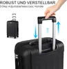 Mofut Koffer Trolley XL, Rollkoffer ABS, Reisekoffer Produktbild-Vorschau 6