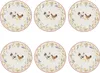 6er Set Frühstücksteller COUNTRY LIFE Motiv 1 D. 19cm Produktbild-Vorschau 1