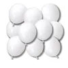 Białe matowe balony – 10 sztuk (27 cm), lateksowe i do Podgląd zdjęcia produktu 1