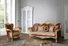 Klassische Dreisitzer Barock Couch Einrichtung 3er Produktbild-Vorschau 2