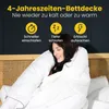 Sleep Comfy 4 Jahreszeiten Bettdecke 135x200 cm – Thermo Produktbild-Vorschau 5