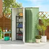 Outsunny Gartenhaus Metallgerätehaus mit Tür für den Produktbild-Vorschau 2