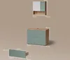 Badmöbel-Set Livinity Ronco Grün/Goldkraft Eiche 2 Teile, Produktbild-Vorschau 3