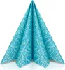 GRUBLy Airlaid Serviette Ornaments in Petrol, 40 x 40 cm, Produktbild-Vorschau 1