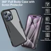 Für Apple iPhone 16 Pro Max Full Body Cover 360 Grad Hybrid Produktbild-Vorschau 3