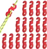 16 Stück Seilspanner aus Aluminium für Camping, Produktbild-Vorschau 1