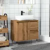 Design Badschrank Artisan-Eiche 65x33x60 cm Holzwerkstoff, Produktbild-Vorschau 3