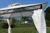 AS-S Garten Pavillon Gartenpavillon 3x3 Meter, Dach 100% Produktbild-Vorschau 4
