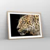 Gerahmtes Poster - Rahmen in heller Eiche - Tiere Leopard Produktbild-Vorschau 8
