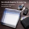 Betz 12 Stück Herren Stoff Taschentücher Set Leo 4 Dessin 1 Produktbild-Vorschau 3