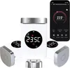 Satz von 3 WiFi-Thermostaten SALCAR TRV801W Alexa/Google Produktbild-Vorschau 1