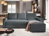 A modern living room with a sectional sofa, coffee table, and dining area in the background. Produktbild-Vorschau