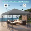 （Beige）Toit de remplacement pour pavillon Toit de pavillon Voir les images du produit 5