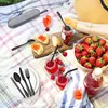 Herogo Reisebesteck Set 8-teilig Edelstahl Camping Produktbild-Vorschau 7
