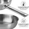 ONVAYA® Nerezová panvica 20 cm | Panvica na vyprážanie | Náhľad obrázku produktu 4