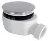 Gelco Duschwannen-Siphon, Durch. 90mm, DN40, niedrig, Kappe Produktbild-Vorschau 1
