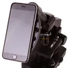 A close-up shot of a black microscope with a smartphone attached to it. Podgląd zdjęcia produktu