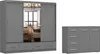 2er-Set Schwebetürenschrank Schrank Kleiderschrank FLORENCE Produktbild-Vorschau 1