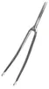 Messingschlager Rennradgabel 28" CrMo verchromt, 1" Produktbild-Vorschau 3