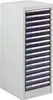 A tall, narrow filing cabinet with 15 drawers is shown against a white background. Produktbild-Vorschau