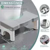 Toilettenhocker Erwachsene  - Bekämpft Hämorrhoiden, Produktbild-Vorschau 7