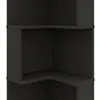 Libreria angolare Fliek con striscia LED, 63,5x45x175 cm, Anteprima dell’immagine prodotto 5