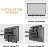 Supporto universale per soundbar TV - montaggio sotto o Anteprima dell’immagine prodotto 4
