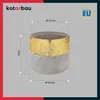 A product image showing a ceramic pot with dimensions and branding. Podgląd zdjęcia produktu