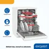 Exquisit Geschirrspüler GSP9614-030B weiss | Spülmaschine Produktbild-Vorschau 3