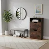 Relaxdays schoenenkast met opbergruimte, breedte x hoogte x Productafbeelding-voorbeeld 2