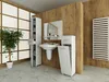 MATKAM Universeller Badezimmerschrank 1D1SZ1K mit Produktbild-Vorschau 4