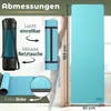 RE:SPORT Yogamatte Hellblau Fitnessmatte Gymnastikmatte Produktbild-Vorschau 3