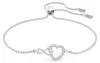 Swarovski Hyperbola Armband Unendlichkeit Herz Weiß Produktbild-Vorschau 2