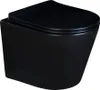 Wand WC Set 'Nakia' spülrandlos matt schwarz inkl. WC-Sitz Produktbild-Vorschau 10